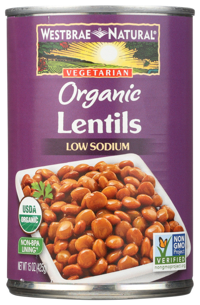 Westbrae Foods Lentil Beans Fat Free (12x15 Oz)-0
