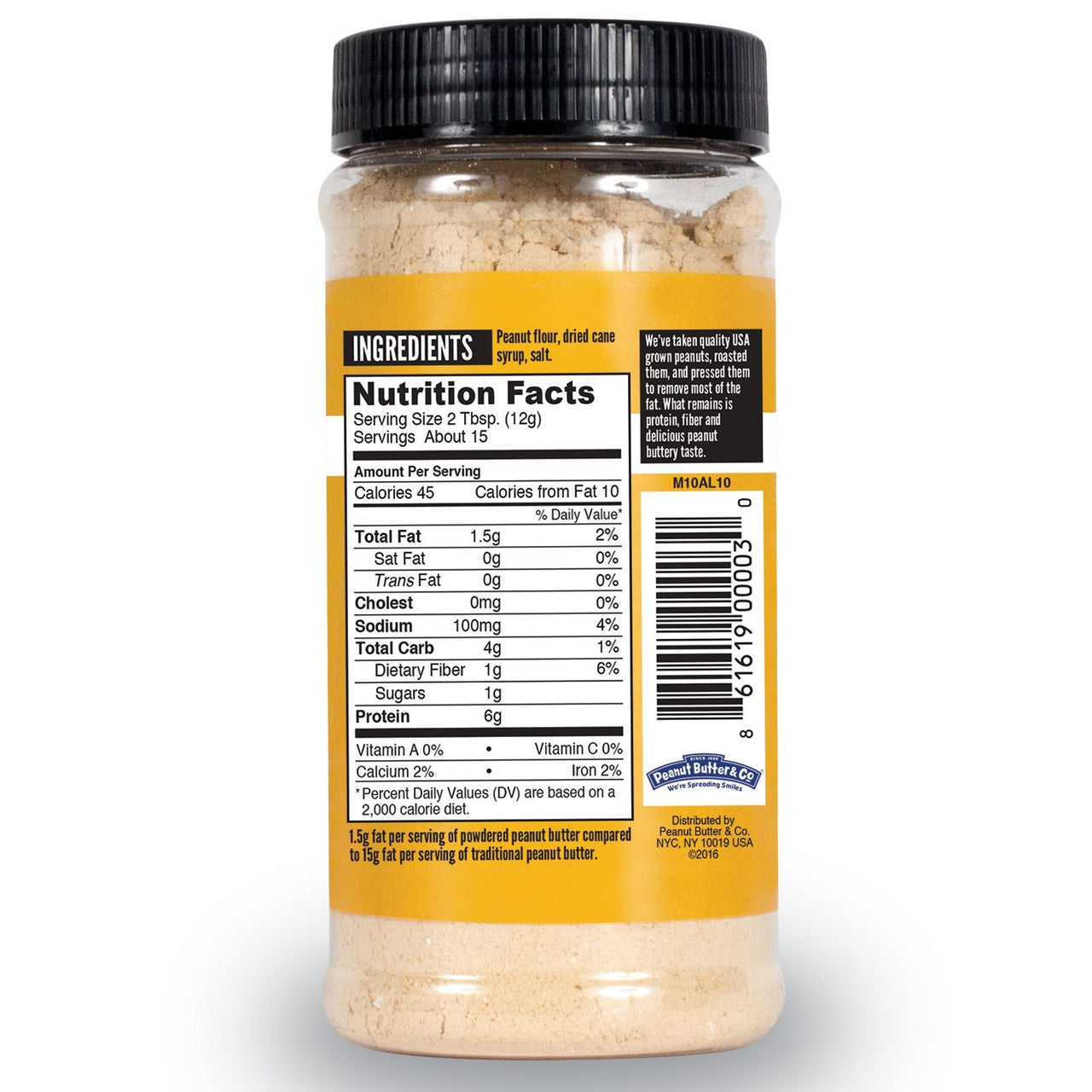 Peanut Butter & Co Powdered Peanut Butter, Original (6X6.5 OZ)-2