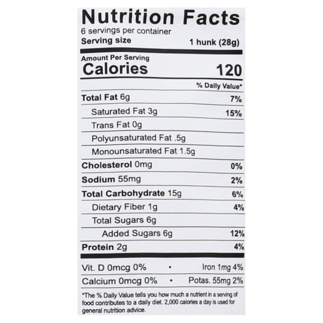 HVNLY HNK PBTR CHOCOLATE ( 6 X 6 OZ )-3