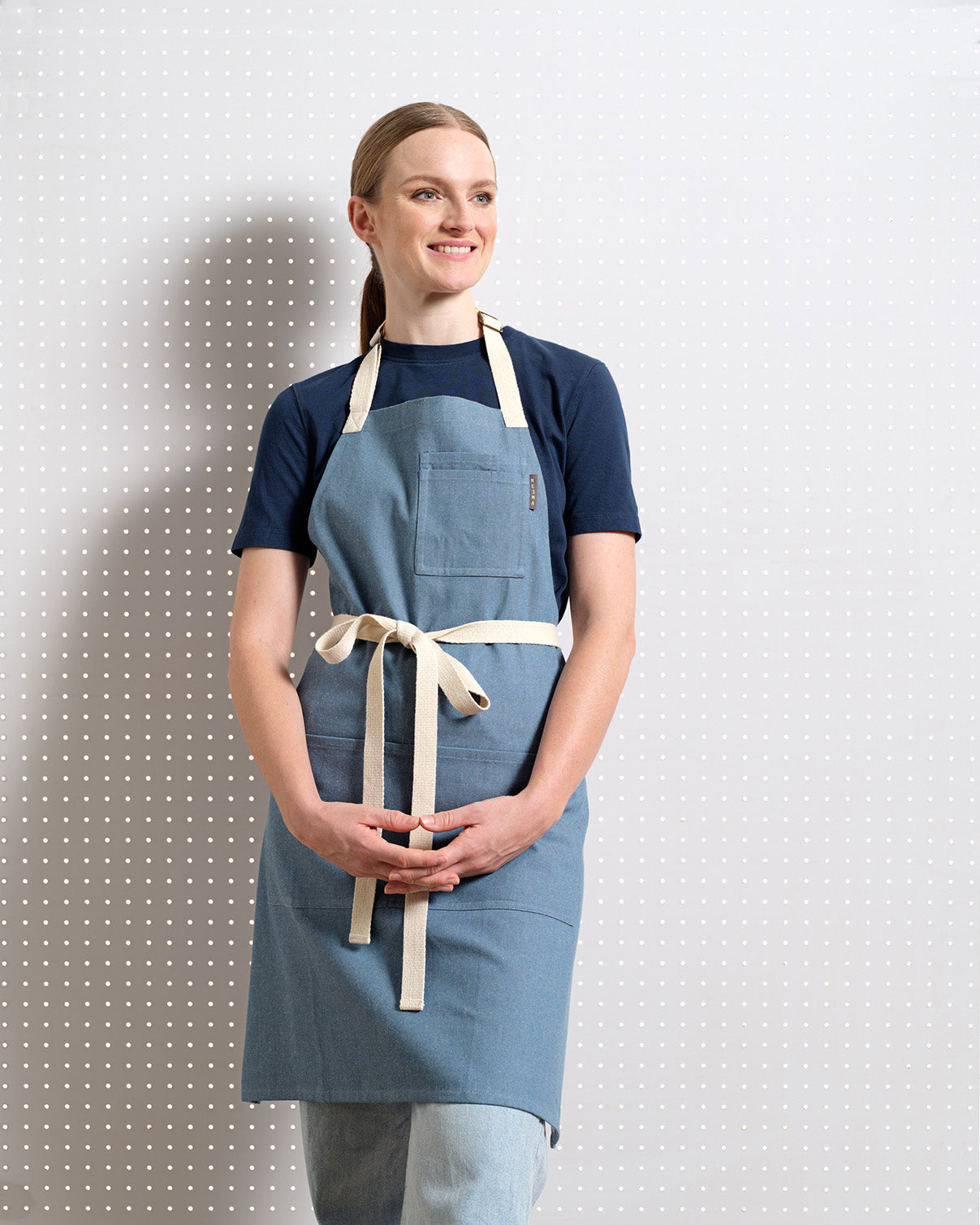 Bib Apron with Pockets-0