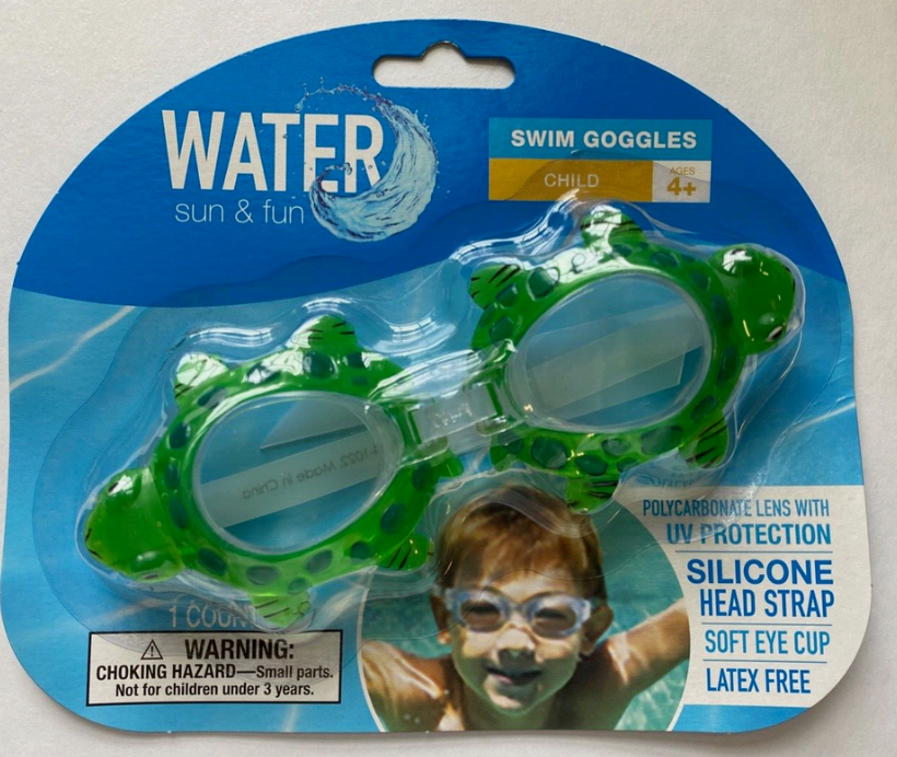 WATER FUN & SUN Swim Goggles Child 4+