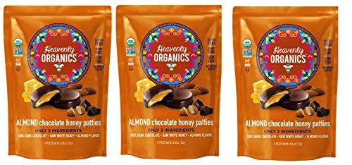 Heavenly Organics Almond Chocolate Honey Patties (6x4.66 OZ)-1