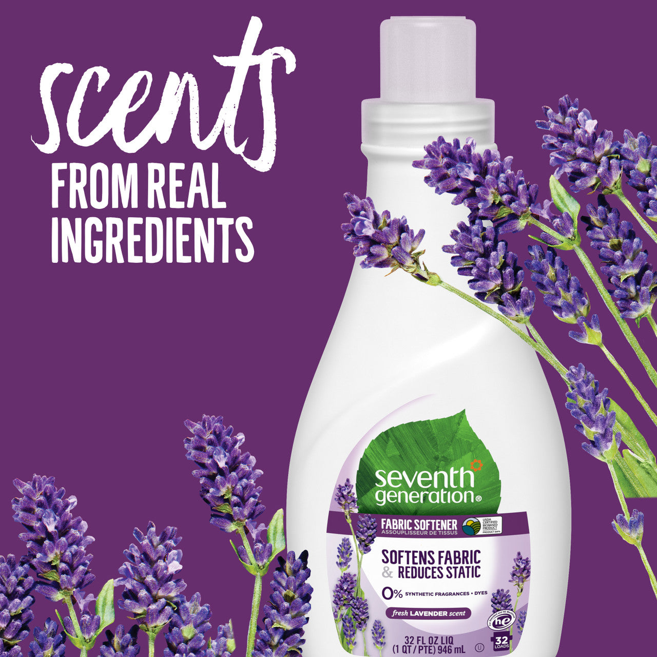 7 GEN SFTNER LAVENDER ( 6 X 32 OZ )-4