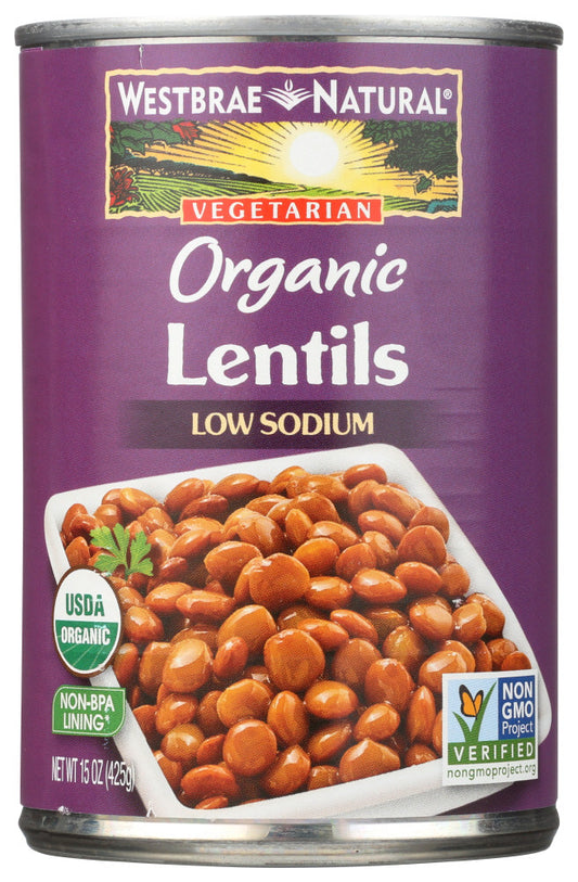 Westbrae Foods Lentil Beans Fat Free (12x15 Oz)-0