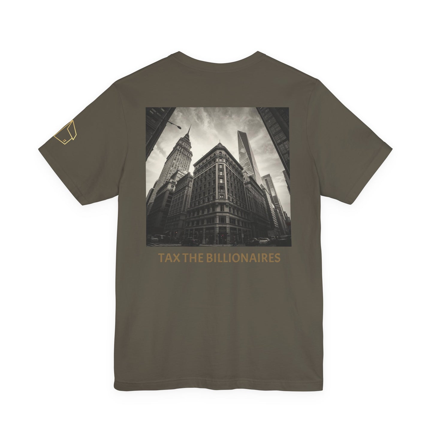 Tax the Billionaires Tee — Political Protest Graphic T‑Shirt
