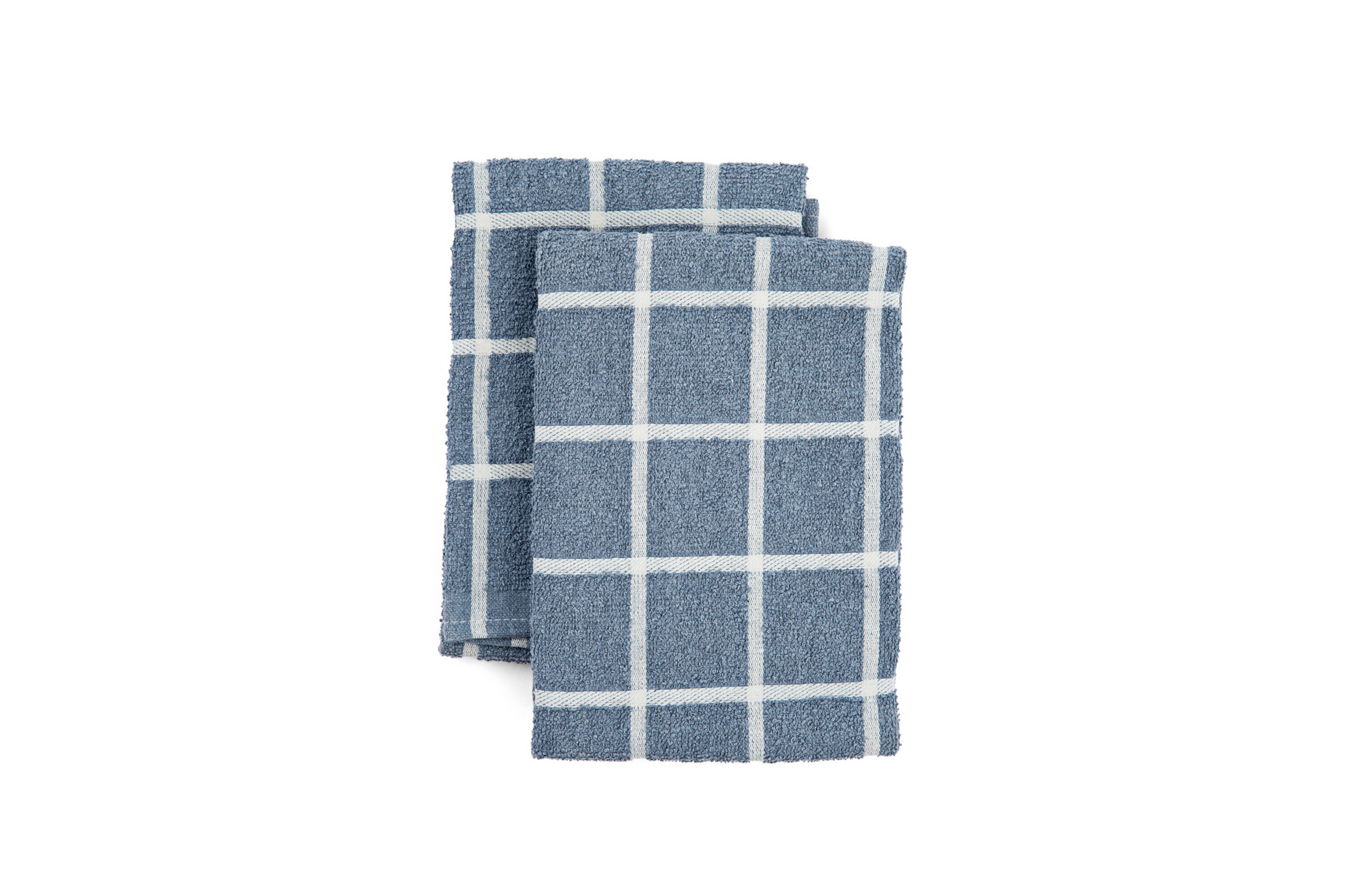 Kitchen Towels, Set of 4 and Set of 2 - Terry Denim Set-2