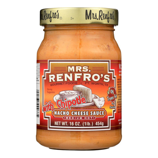Mrs. Renfro's Nacho Cheese Sauce with Chipotle (6x16 OZ)-0