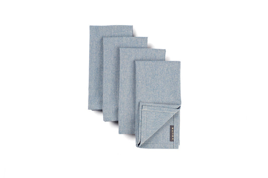 Cotton Cloth Napkins, Set of 4-0