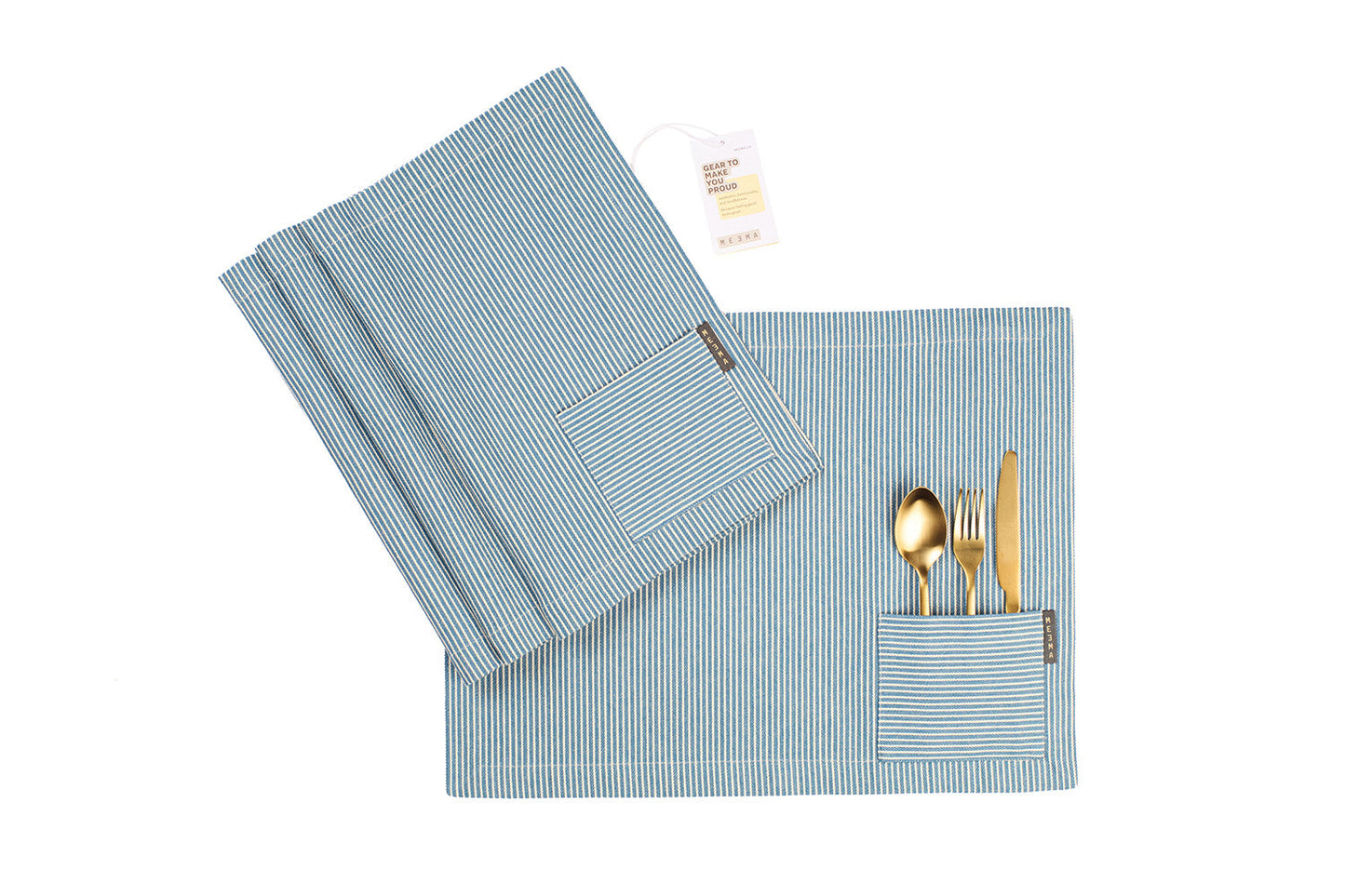 Cotton Cloth Placemats, Set of 4-11