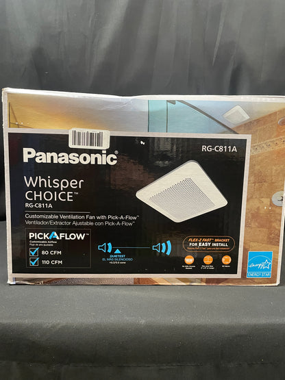 Panasonic Whisper Choice Vent Fan