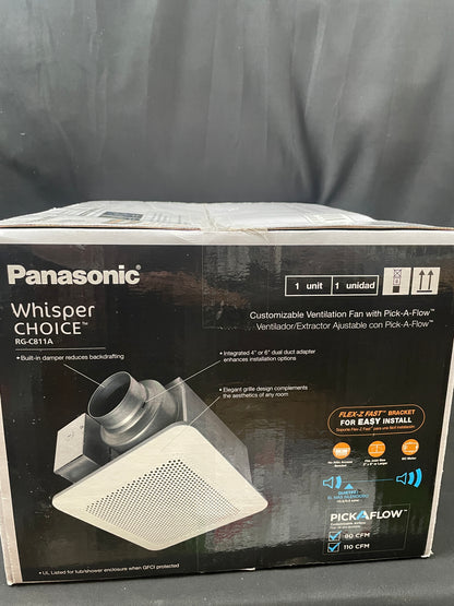Panasonic Whisper Choice Vent Fan
