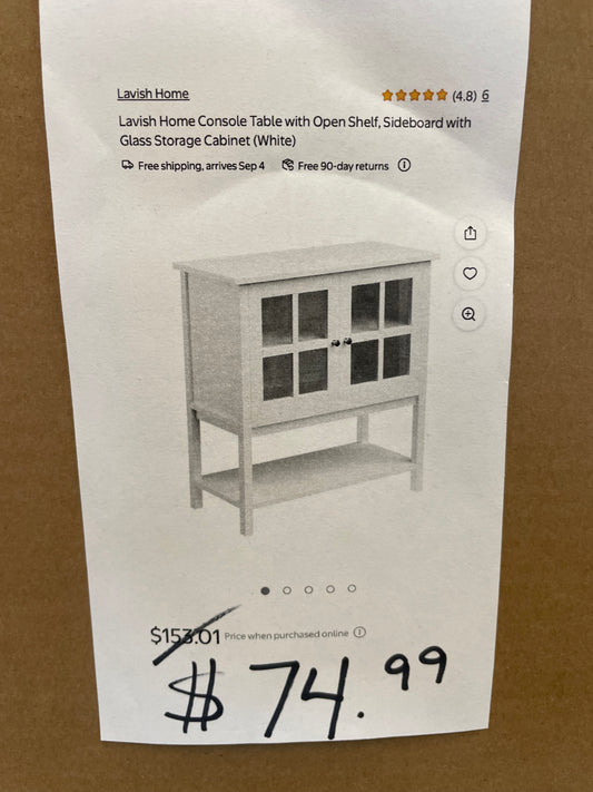 Lavish Home Console Table
