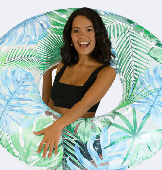 POOL CANDY Tropical Palms Jumbo 48" Pool Tube