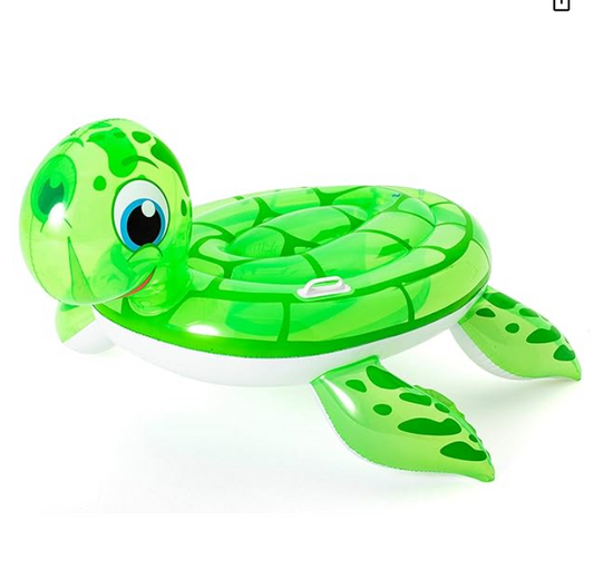 H2OGO! Turtle Ride On Inflatable Pool Float
