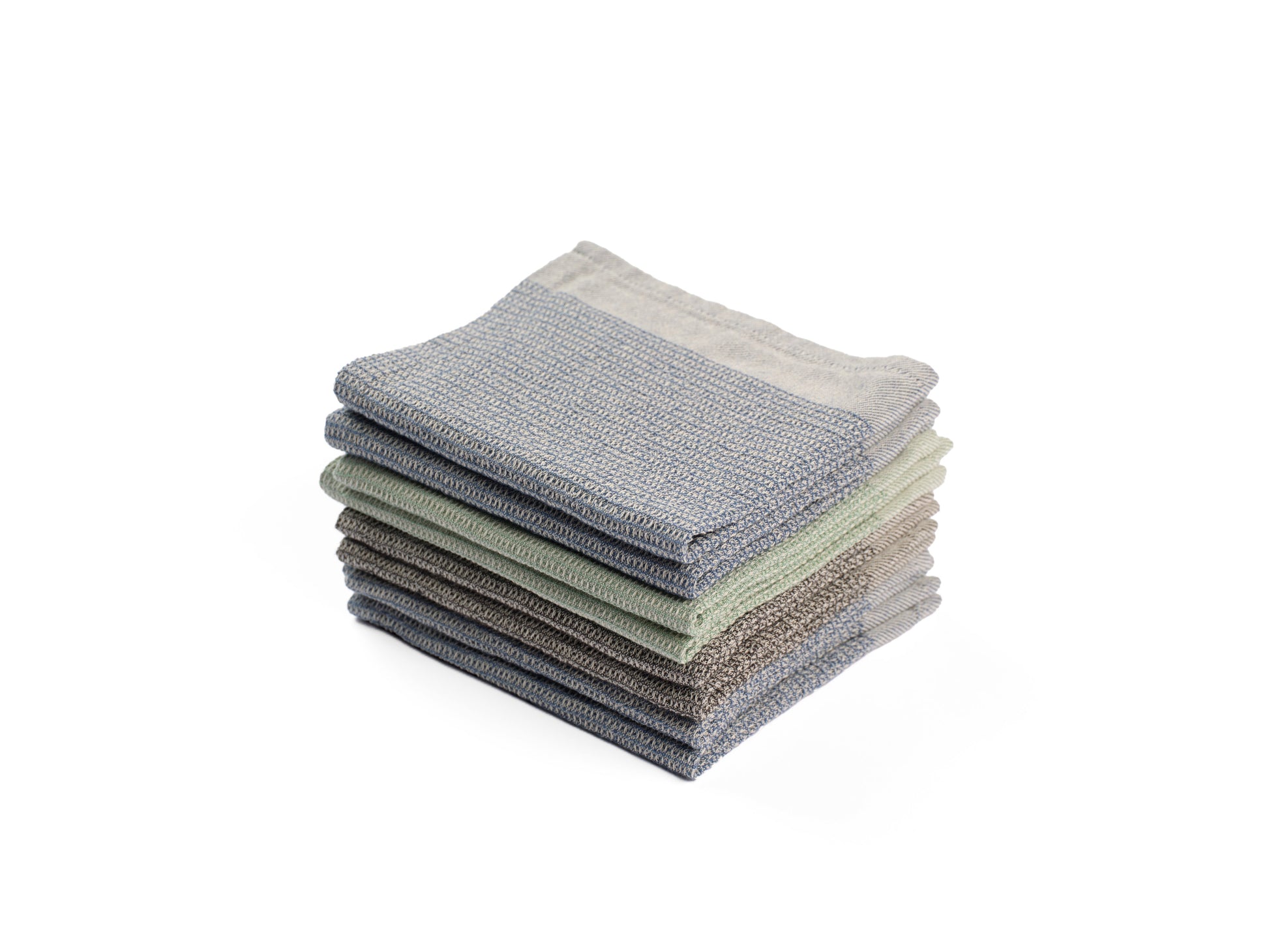 Waffle Weave Wash Cloths - Set of 8-0