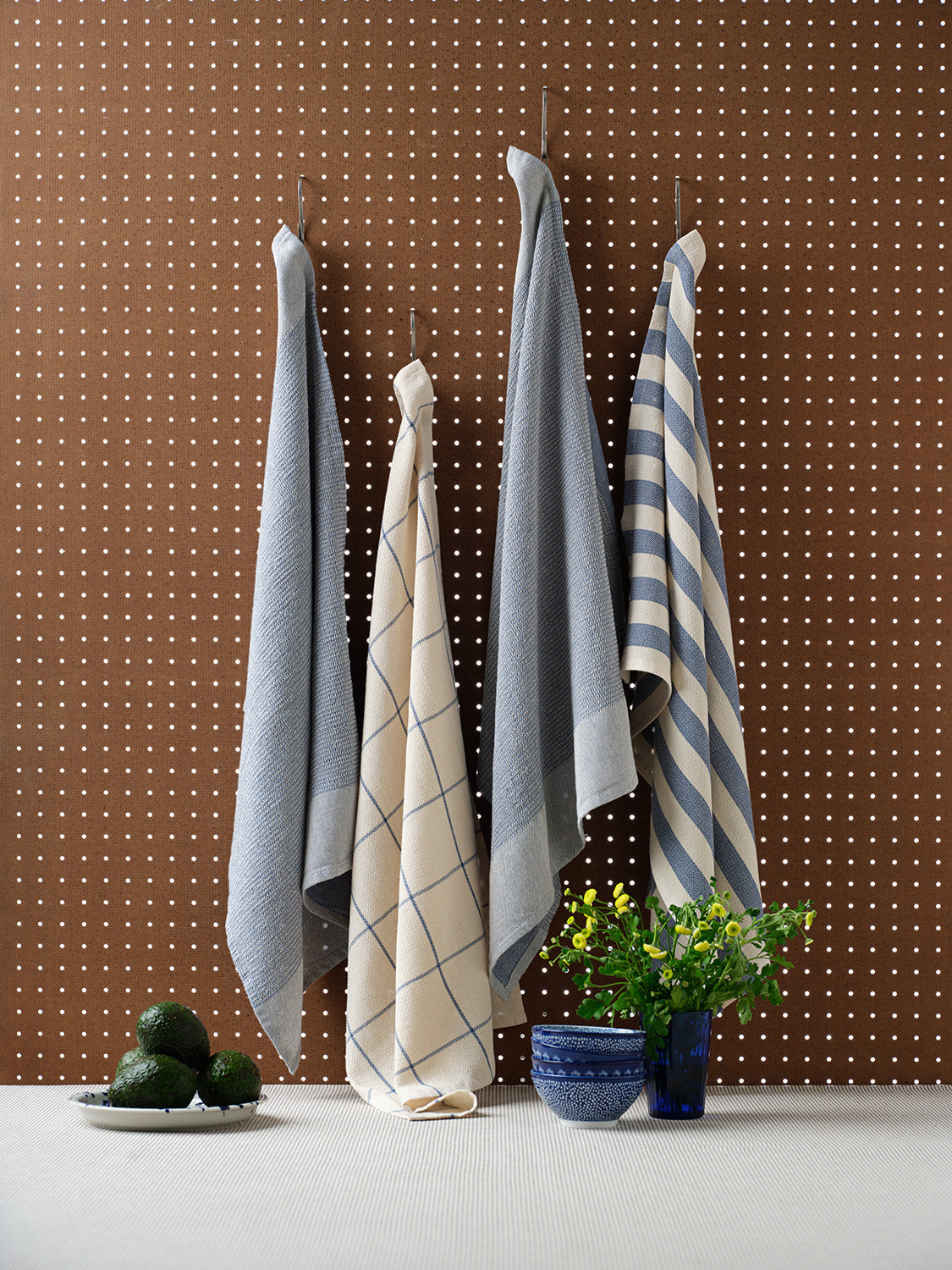 Cotton Kitchen Towels, Set of 4-4