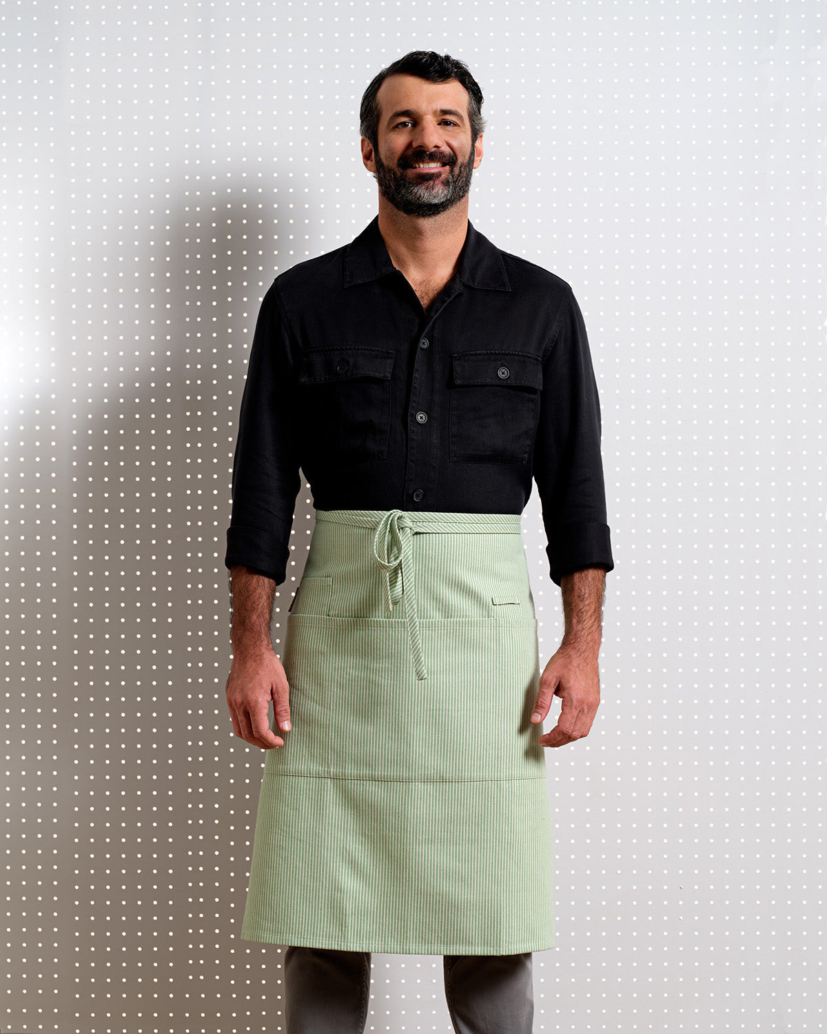 Bistro Apron with Pockets-13