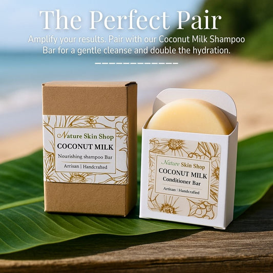 Coconut Milk Solid Bar Conditioner