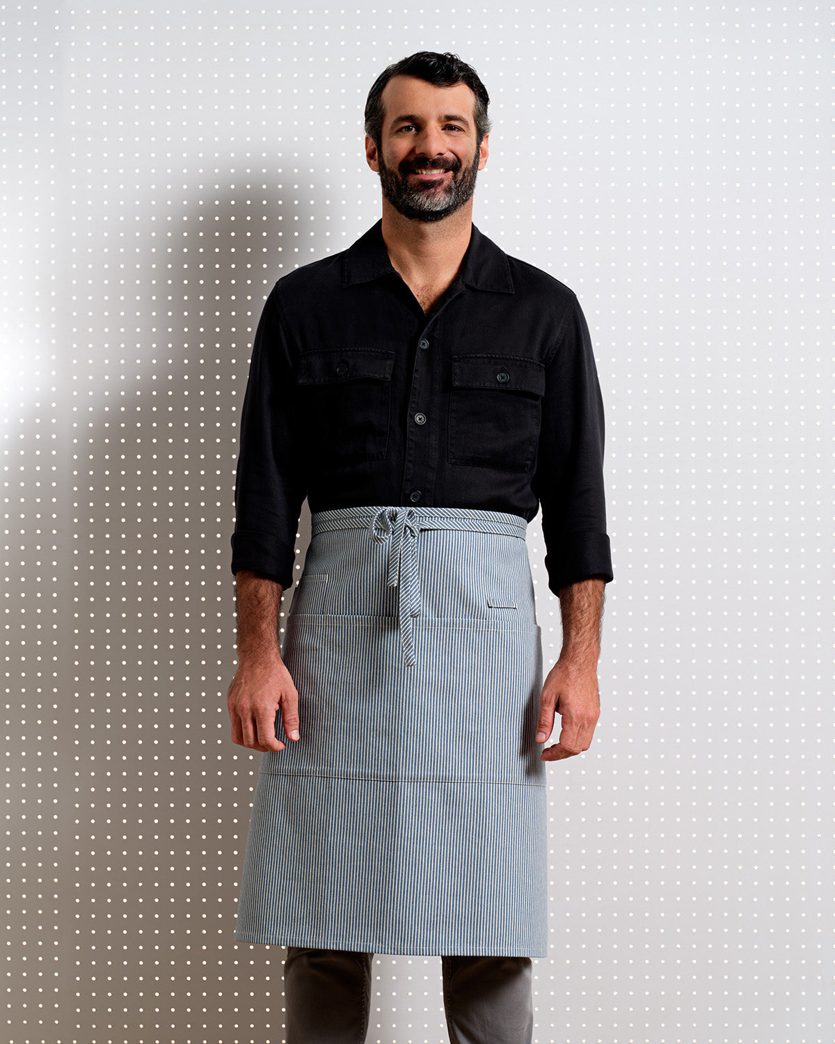 Bistro Apron with Pockets-12